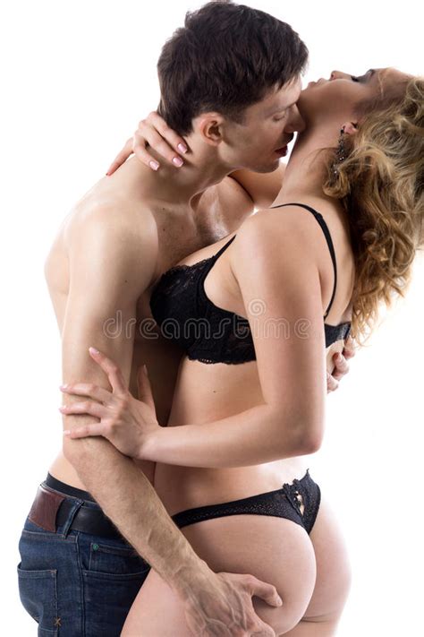Attractive Couple About To Have Sex Stock Image Image Of