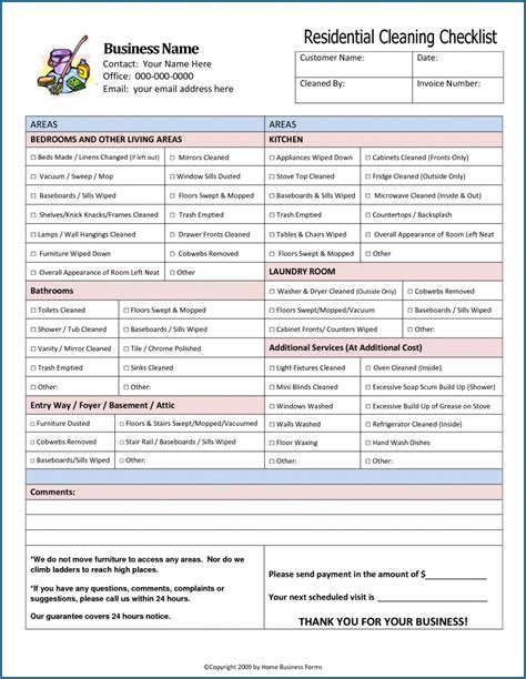 printable medical office cleaning checklist template checklist