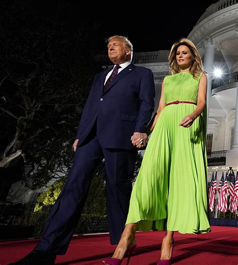 Melania Trump’s Green Dress At Rnc 2020 Came With A