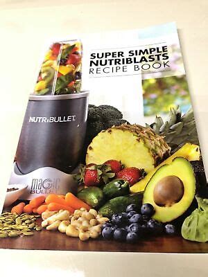 nutribullet recipe book super simple recipes  weight loss  paperback  ebay