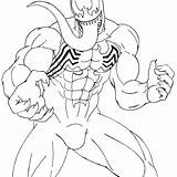 Venom Lineart 09tuf Dibujo Malvorlagen Coloringfolder Cartoon Scribblefun sketch template