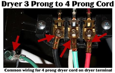 Wiring Diagram For 4 Prong Dryer Cord Alton Vasquez