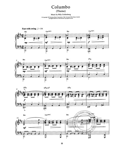 Tv Themes For Solo Piano Pf Buy Now In Stretta Sheet Music Shop