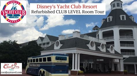 disneys yacht club resort  club level room  youtube