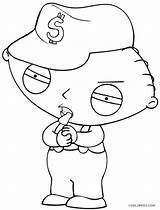 Coloring Pages Stewie Gangster Guy Family Griffin Drawing Printable Brian Gangsta Cartoon Kids Girl Cool2bkids Ghetto Sheets Print Cute Disney sketch template