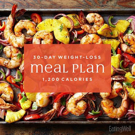 Simple 30 Day Weight Loss Meal Plan 1 200 Calories