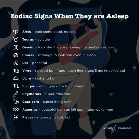 Zodiac Sleep Style Zodiac Signs Sagittarius Zodiac