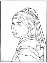Famous Coloring Pages Artists Artist Getcolorings sketch template