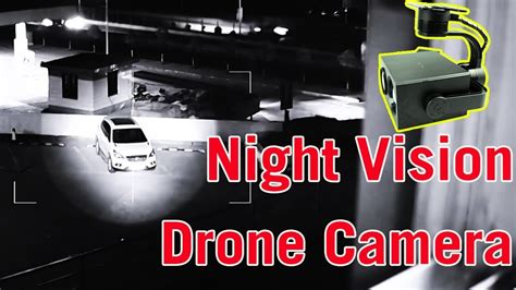 sky eye nlt ir laser night vision zoom camera  drone youtube