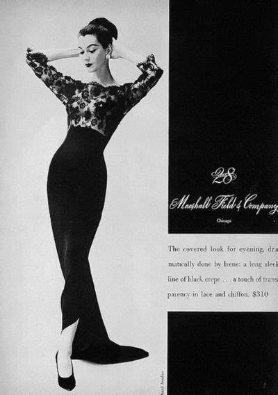 Couture Allure Vintage Fashion Irene Lentz For Marshall Fields 28