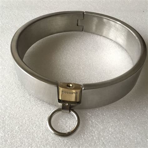 stainless steel collar bondage