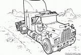 Traktor Kipper sketch template