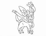 Sylveon Coloring Img10 sketch template