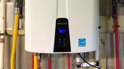 navien tankless water heater dip switch  parameter settings youtube