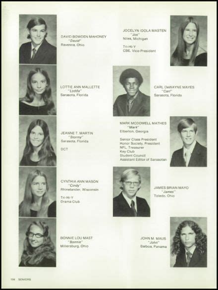 1973 Sarasota High School Yearbook Sarasota High School Yearbook