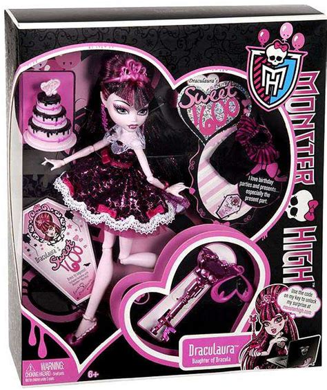 Monster High Sweet 1600 Draculaura 10 5 Doll Mattel Toys