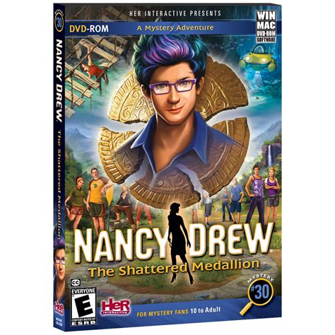 Nancy Drew The Shattered Medallion Box Art Her Interactive