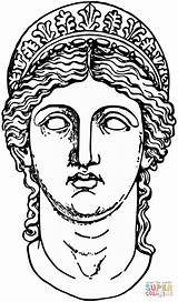 Greek Coloring Hera Clipart Goddess Mythology Sculpture Pages Ancient Grecian Greece Statues Printable Pixabay Juno Drawings Statue Gods Drawing Supercoloring sketch template
