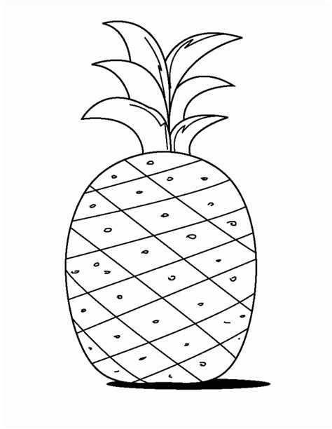 easy coloring page fruit clip art library