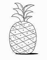 Pineapple Coloring Pages Kids Drawing Printable Template Print Sheet Easy Color Sheets Dna Fruit Stencil Hellokids Cute Keyboard Piano Cartoon sketch template