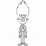 Joey Atomic Puppet sketch template