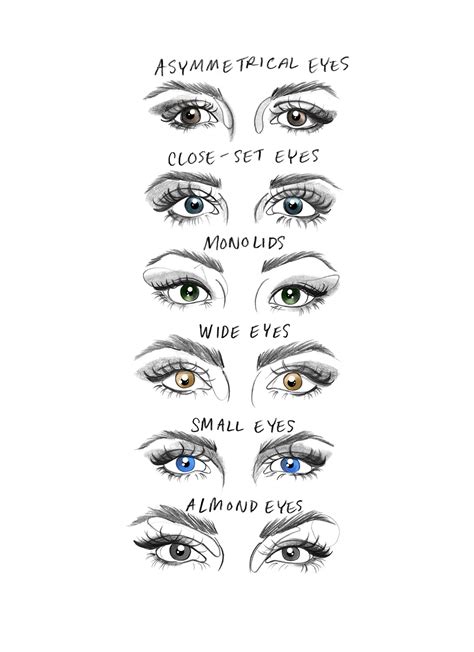 types  eyes stock images
