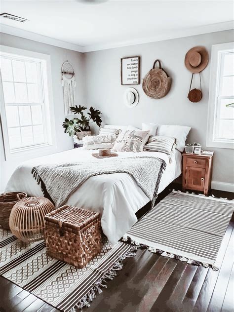boho aesthetic bedroom ideas home design