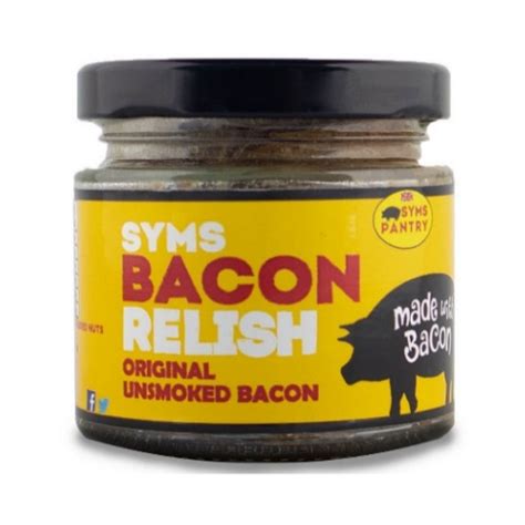 original bacon relish single jar syms pantry