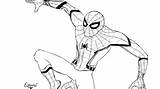 Homecoming Spiderman Asd6 sketch template
