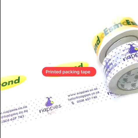 oem logo design colored painters opp package tape  printed logo buy packing tape  logo