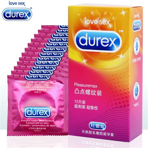 Durex Condoms Ribbed And Dotted Extra Sensitivity Large