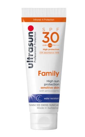 ultrasun family zonnebrand spf ml voordelig  kopen drogistnl