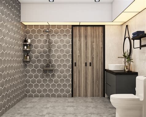 modern toilet interior design   mirror livspace