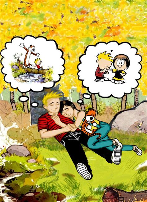 Calvin And Hobbes Grown Up By Boomcow Tegneserier