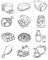 Food Coloring Pages Healthy Printable Kids Sheets God Gives Print Colouring Nutrition Cartoon Foods Worksheets Items Meals Groups Drink Mandala sketch template