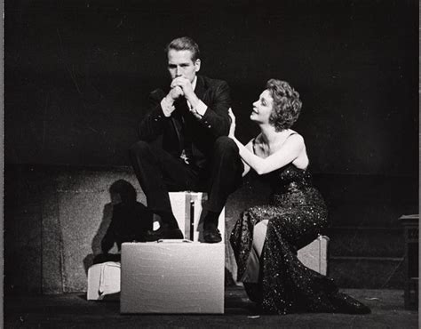 Paul Newman And Geraldine Page In “sweet Bird Of Youth” By Tennessee