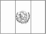 Bandera Banderas Patrios Iluminar Bandiera Agridulce Pintar México Pegar Recortar Simbolos Imagui sketch template
