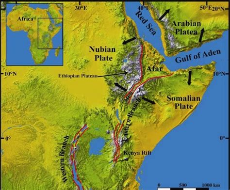 geology   west country  east african rift system  landslides