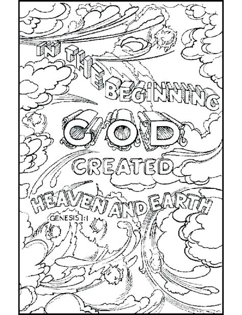 creation coloring pages  coloring pages  kids