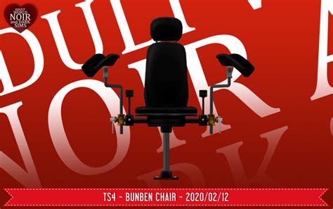 bunben chair 12 02 2020 скачать для the sims 4 Моды