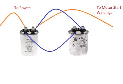 wiring  capacitor  series  parallel