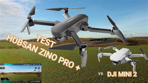 hubsan zino pro banggood drone test  bonus mini  comparaison video youtube