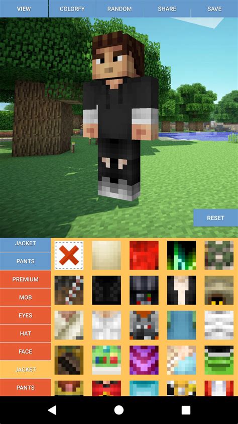 ideas  coloring minecraft skins maker