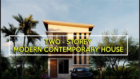 sample  storey modern contemporary house  youtube