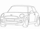 Mini Coloring Cooper Pages Printable Car Austin Color Template Print Clipart Getcolorings Side Library Popular Custom City sketch template
