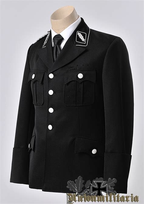 Ww2 German Officer M32 Black Tunic Ww2 German Uniforms Ww2 German