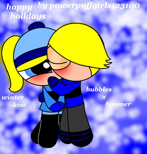 Bubblesxboomer Winter Kiss By Powerpuffgirls123100 On