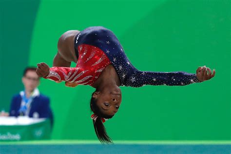 Watch Simone Biles Olympic Debut In Rio As She Appears To Defy Gravity