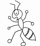 Ant Hormigas Ants Formiga Colorir Dibujar Hormiga Imprimir Bestcoloringpagesforkids Insect Formigas Coloringcity Laminas Jelitaf sketch template