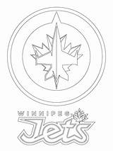 Printable Winnipeg Leafs Nfl Canucks Colouring Browning Symbol Designlooter Detroit Wings Clipart Predators Devils Goalies Nhl sketch template